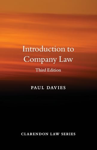 Introduction to Company Law (Clarendon Law Series) von Oxford University Press